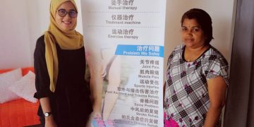 “I can move my hand freely and no more pain anymore on my stomach. What had you done?”